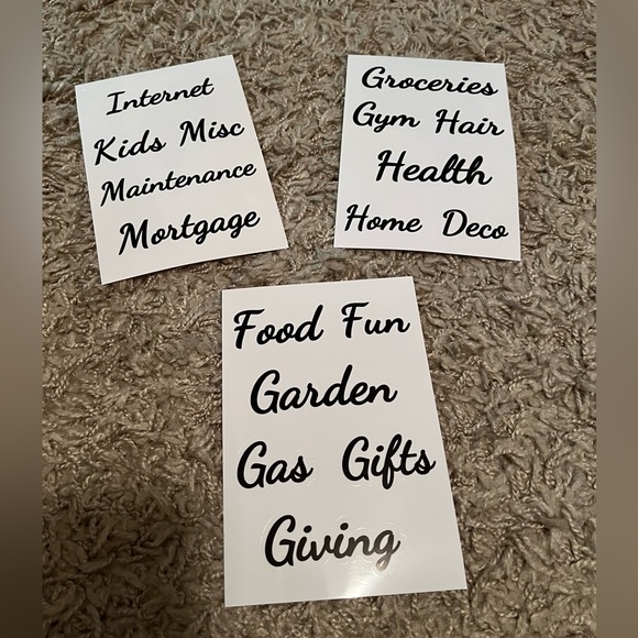 Brand New/Unused Budget Binder with Label Stickers - Picture 12 of 15